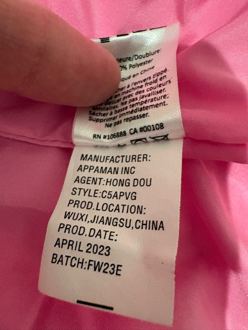 Appaman Girls Tie Dye Puffer Vest Size 8 Pink Blue Purple Zip Front Jacket - Picture 8 of 10